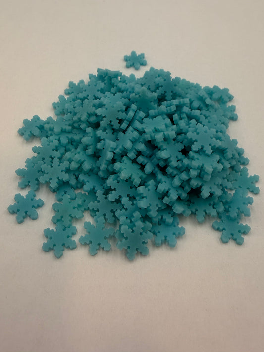 Blue snowflake