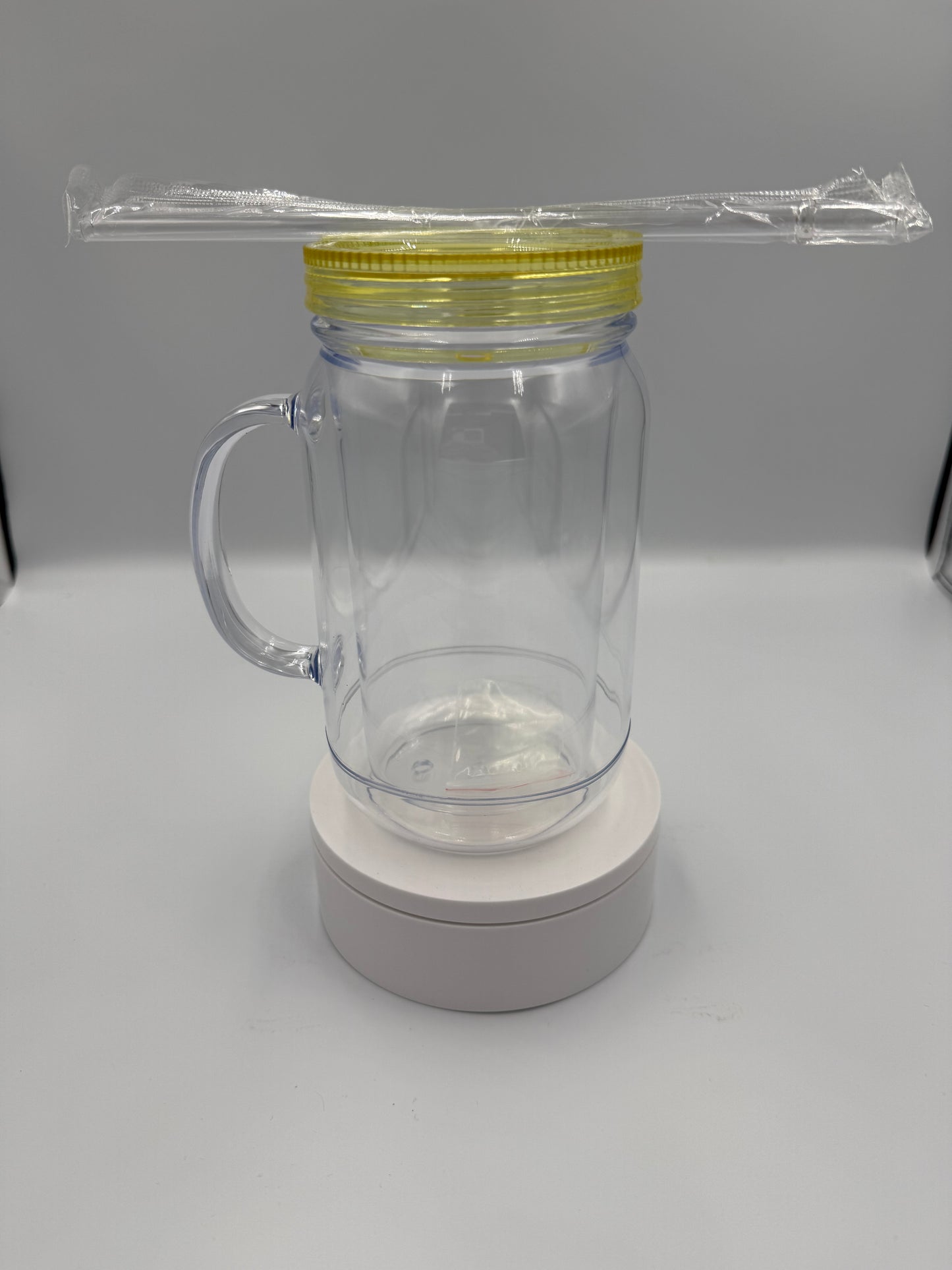 22oz Mason Jar w/handle