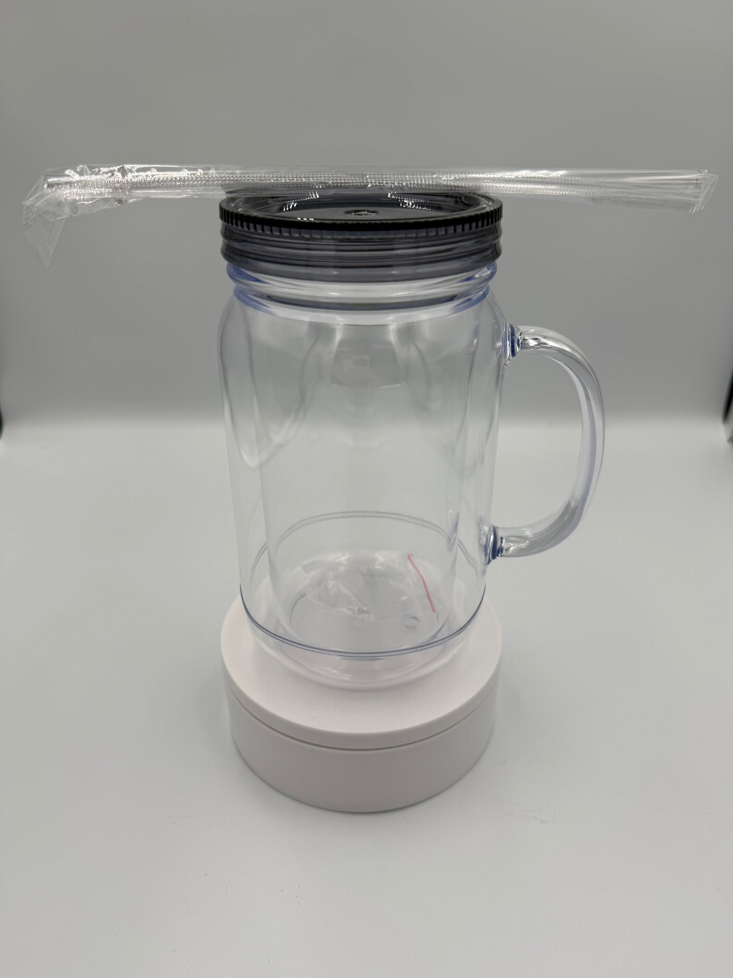 22oz Mason Jar w/handle