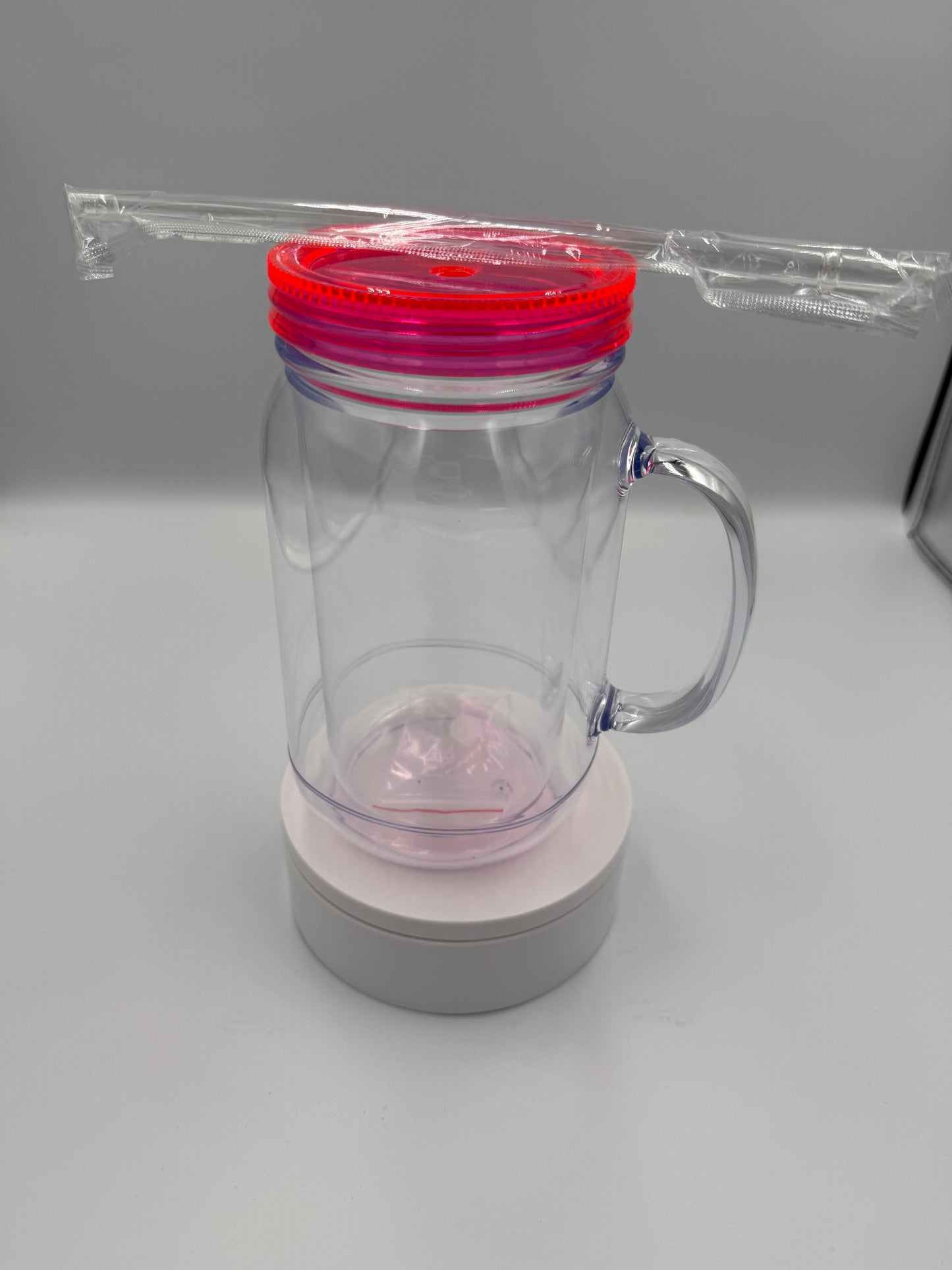 22oz Mason Jar w/handle