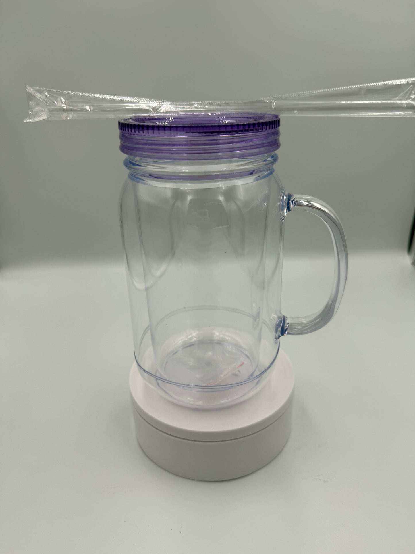 22oz Mason Jar w/handle