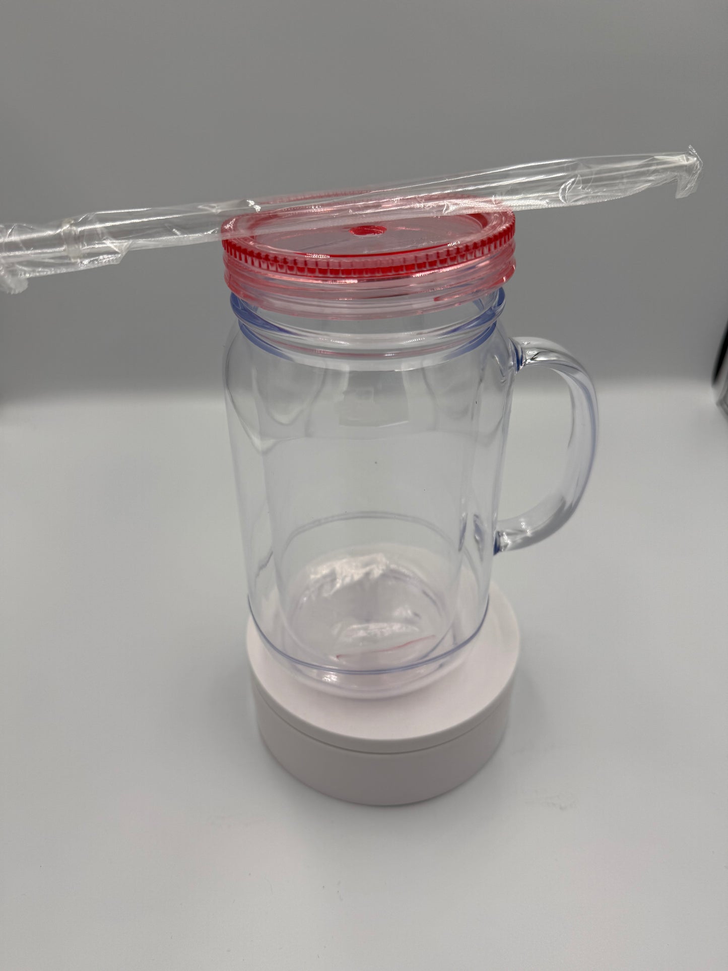 22oz Mason Jar w/handle