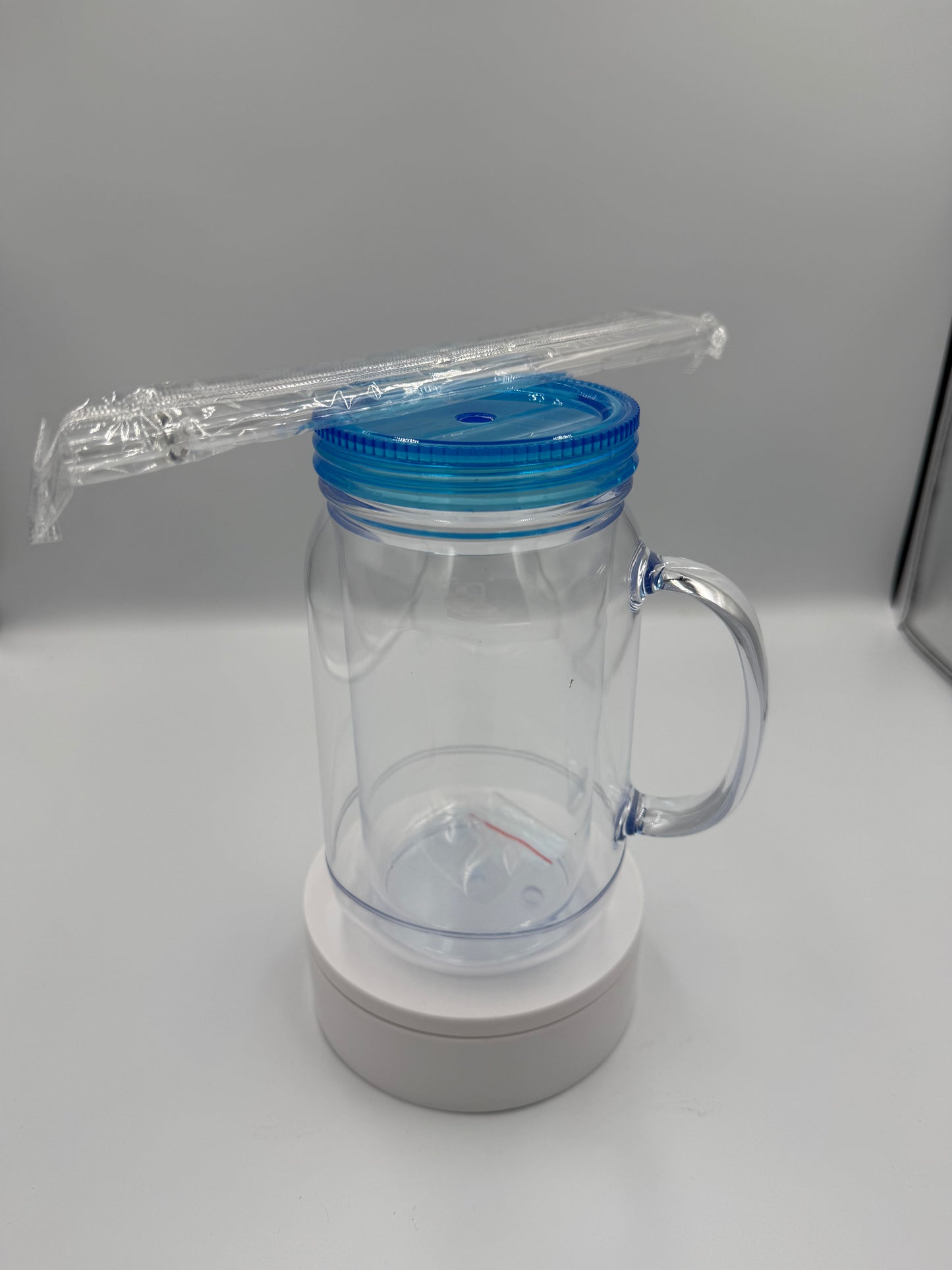 22oz Mason Jar w/handle
