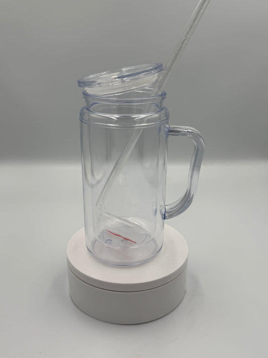 16oz Tumbler Snowglobe