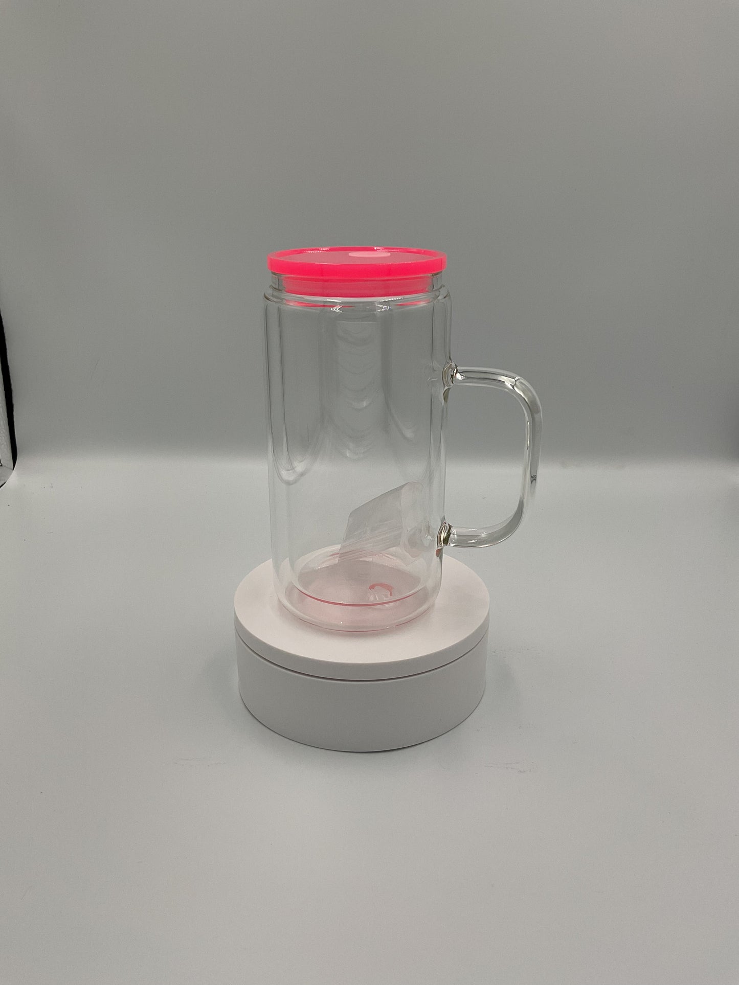 16oz Glass w/ handle