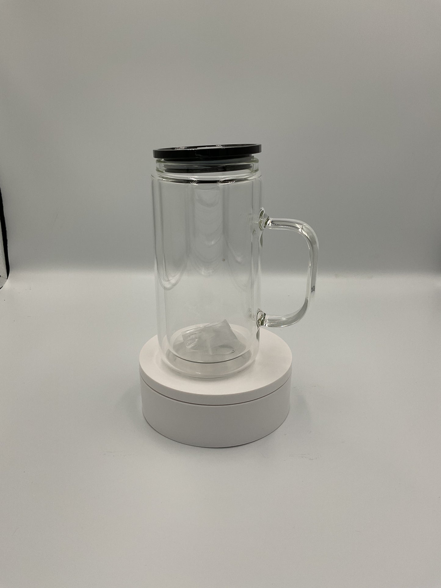16oz Glass w/ handle