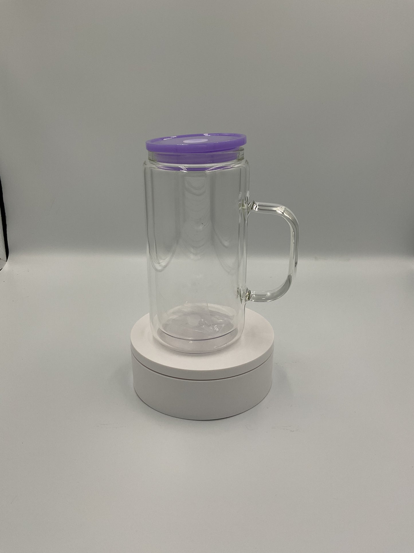 16oz Glass w/ handle