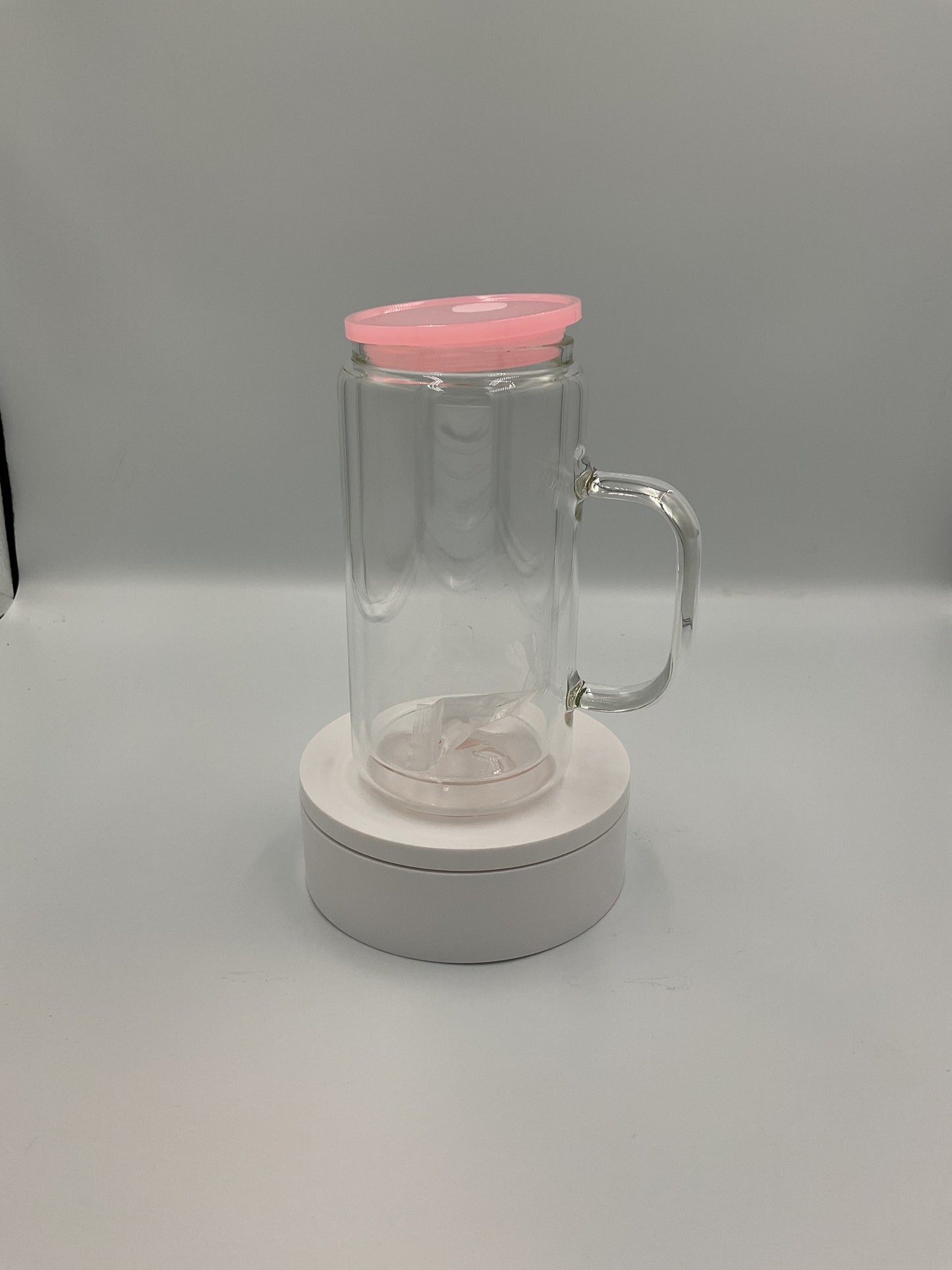 16oz Glass w/ handle